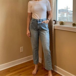 Zara Mom Jeans - Size 8